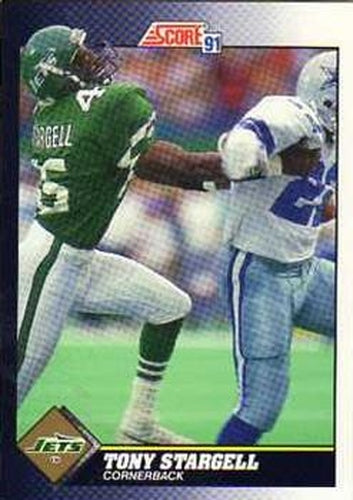 #466 Tony Stargell - New York Jets - 1991 Score Football