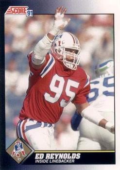 #479 Ed Reynolds - New England Patriots - 1991 Score Football