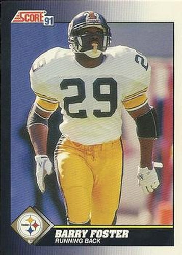 #484 Barry Foster - Pittsburgh Steelers - 1991 Score Football
