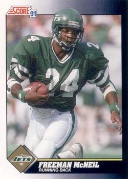 #495 Freeman McNeil - New York Jets - 1991 Score Football