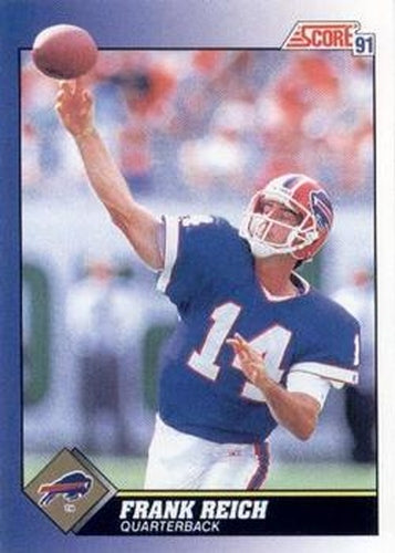 #4 Frank Reich - Buffalo Bills - 1991 Score Football