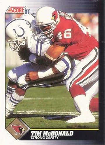 #514 Tim McDonald - Phoenix Cardinals - 1991 Score Football