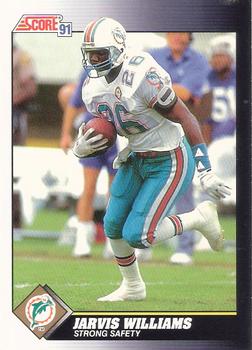 #516 Jarvis Williams - Miami Dolphins - 1991 Score Football