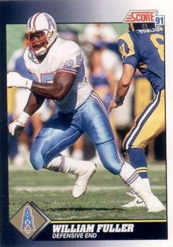#524 William Fuller - Houston Oilers - 1991 Score Football
