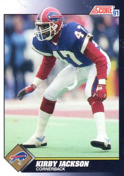 #533 Kirby Jackson - Buffalo Bills - 1991 Score Football