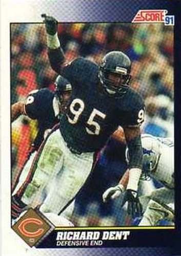 #553 Richard Dent - Chicago Bears - 1991 Score Football