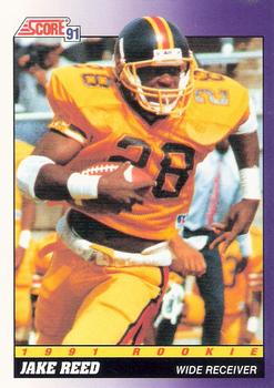 #574 Jake Reed - Grambling State Tigers / Minnesota Vikings - 1991 Score Football