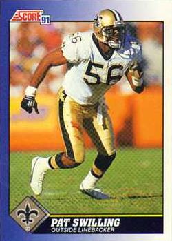 #57 Pat Swilling - New Orleans Saints - 1991 Score Football