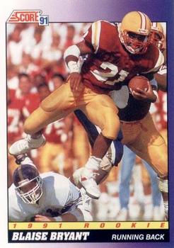 #603 Blaise Bryant - Iowa State Cyclones / New York Jets - 1991 Score Football