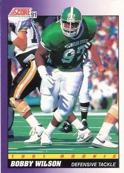 #606 Bobby Wilson - Michigan State Spartans / Washington Redskins - 1991 Score Football