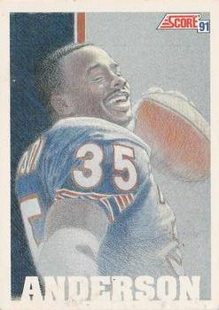 #621 Neal Anderson - Chicago Bears - 1991 Score Football