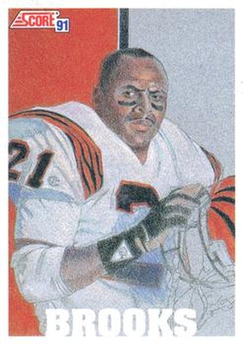 #622 James Brooks - Cincinnati Bengals - 1991 Score Football