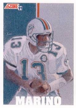 #632 Dan Marino - Miami Dolphins - 1991 Score Football