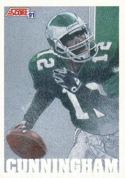 #633 Randall Cunningham - Philadelphia Eagles - 1991 Score Football