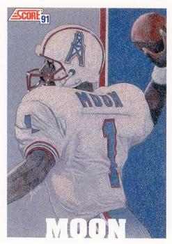#638 Warren Moon - Houston Oilers - 1991 Score Football