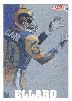 #642 Henry Ellard - Los Angeles Rams - 1991 Score Football