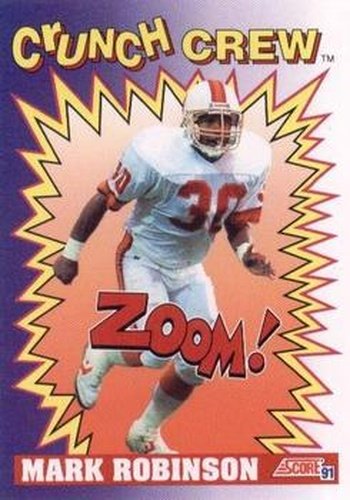 #653 Mark Robinson - Tampa Bay Buccaneers - 1991 Score Football