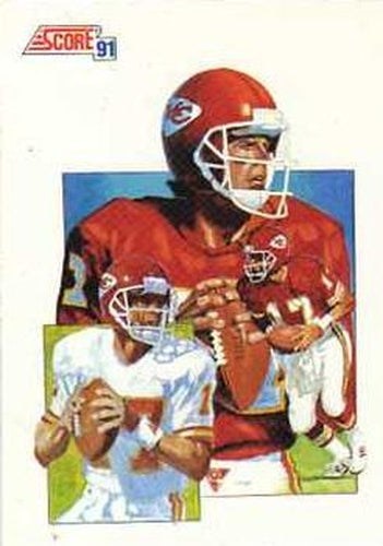 #662 Steve DeBerg - Kansas City Chiefs - 1991 Score Football