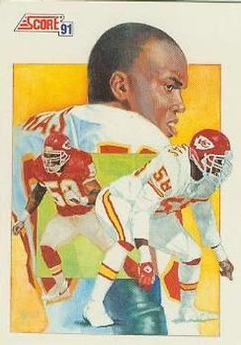 #666 Derrick Thomas - Kansas City Chiefs - 1991 Score Football
