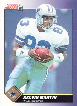 #74 Kelvin Martin - Dallas Cowboys - 1991 Score Football
