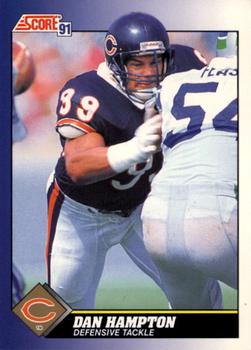 #89 Dan Hampton - Chicago Bears - 1991 Score Football