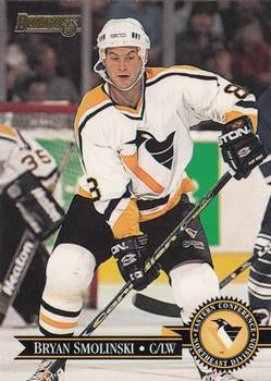 #327 Bryan Smolinski - Pittsburgh Penguins - 1995-96 Donruss Hockey
