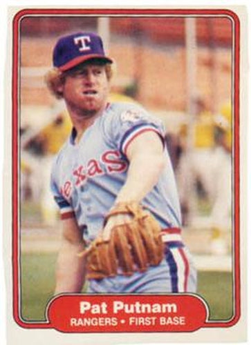 #327 Pat Putnam - Texas Rangers - 1982 Fleer Baseball
