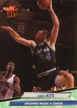 #327 Greg Kite - Orlando Magic - 1992-93 Ultra Basketball