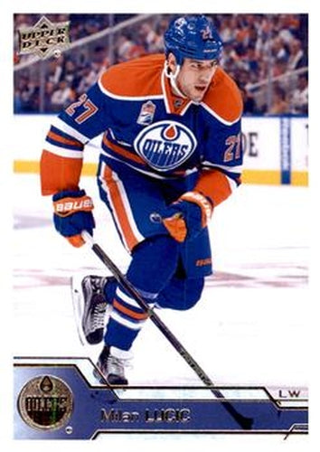 #327 Milan Lucic - Edmonton Oilers - 2016-17 Upper Deck Hockey