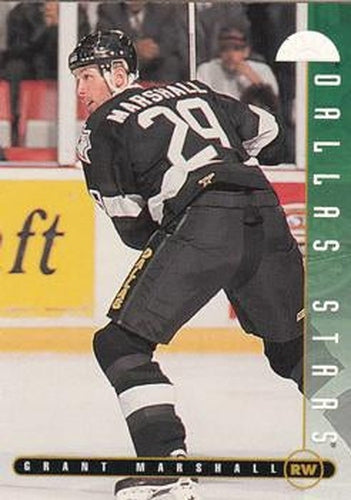 #327 Grant Marshall - Dallas Stars - 1995-96 Leaf Hockey