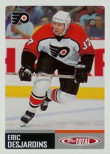 #327 Eric Desjardins - Philadelphia Flyers - 2002-03 Topps Total Hockey