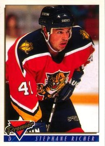 #327 Stephane Richer - Florida Panthers - 1993-94 O-Pee-Chee Premier Hockey
