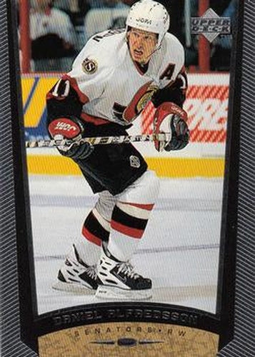 #327 Daniel Alfredsson - Ottawa Senators - 1998-99 Upper Deck Hockey