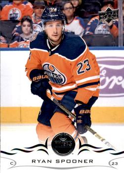 #327 Ryan Spooner - Edmonton Oilers - 2018-19 Upper Deck Hockey