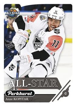 #327 Anze Kopitar - Los Angeles Kings - 2018-19 Parkhurst Hockey