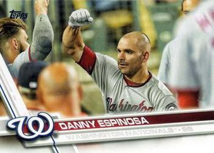 #327 Danny Espinosa - Washington Nationals - 2017 Topps Baseball