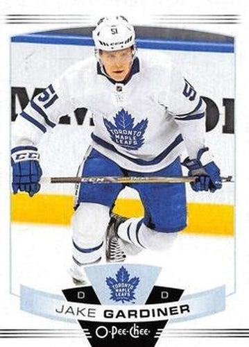 #327 Jake Gardiner - Toronto Maple Leafs - 2019-20 O-Pee-Chee Hockey