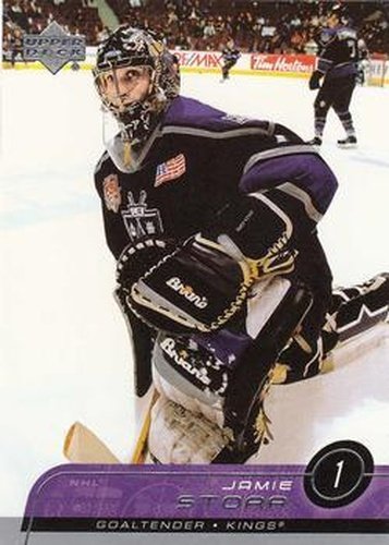 #327 Jamie Storr - Los Angeles Kings - 2002-03 Upper Deck Hockey