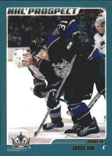 #327 Jared Aulin - Los Angeles Kings - 2003-04 O-Pee-Chee Hockey