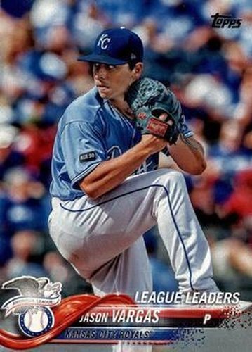 #327 Jason Vargas - Kansas City Royals - 2018 Topps Baseball