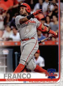 #327 Maikel Franco - Philadelphia Phillies - 2019 Topps Baseball