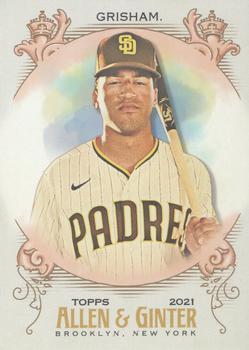 #327 Trent Grisham - San Diego Padres - 2021 Topps Allen & Ginter Baseball