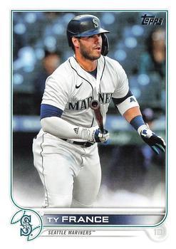 #327 Ty France - Seattle Mariners - 2022 Topps Baseball