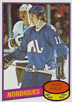 #327 Jamie Hislop - Quebec Nordiques - 1980-81 O-Pee-Chee Hockey