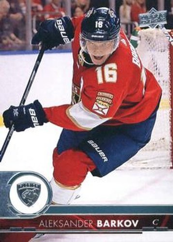 #327 Aleksander Barkov - Florida Panthers - 2017-18 Upper Deck Hockey