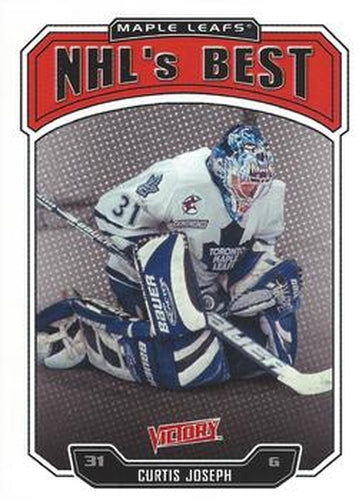 #327 Curtis Joseph - Toronto Maple Leafs - 2000-01 Upper Deck Victory Hockey