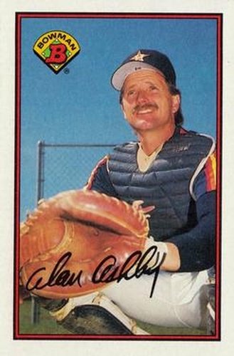 #327 Alan Ashby - Houston Astros - 1989 Bowman Baseball