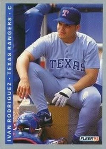 #327 Ivan Rodriguez - Texas Rangers - 1993 Fleer Baseball
