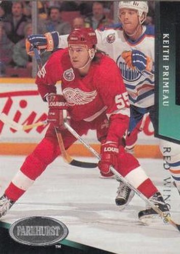 #327 Keith Primeau - Detroit Red Wings - 1993-94 Parkhurst Hockey