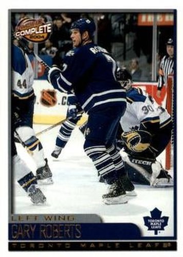 #327 Gary Roberts - Toronto Maple Leafs - 2003-04 Pacific Complete Hockey